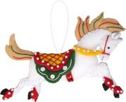 Holiday Horses - Christmas Felt Applique Kit