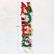 Noel - Wall Hanging - Felt Applique Kit