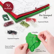 Toyland Treasures - Christmas Stocking Felt Kit