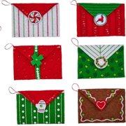 Dear Santa - Christmas Ornaments Felt Applique Kit, different perspective #1. Select this picture to zoom in