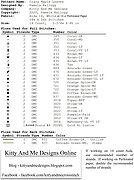 Crazy Maple Leaves Ornaments - Cross Stitch Pattern