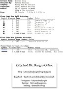 Winter Snow - Cross Stitch Pattern