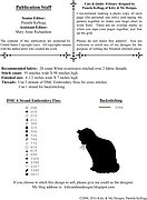 Cats & Quilts - February - Cross Stitch Pattern