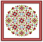 Colorful Cats - Cats and Mandalas September - Pattern