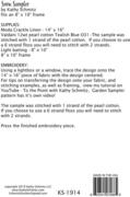 Snow Sampler - Quilt Pattern