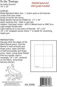 In The Treetops - Quilt Pattern
