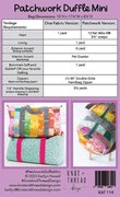 Patchwork Duffle Mini - Quilt Pattern