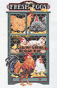 Ruffled Feathers - Cross Stitch Pattern