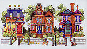 Golden Gate Avenue - Cross Stitch Pattern