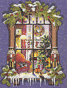 Christmas Window - Cross Stitch Pattern