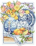 Willow Ware Classic - Cross Stitch Pattern