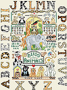 Bless Our Animals Sampler - Cross Stitch Pattern