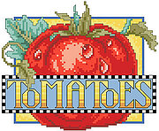Tomatoes - Cross Stitch Pattern