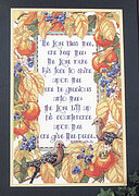 Bless Thee and Keep Thee - Christian Cross Stitch Pattern