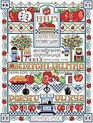 Apple Sampler - Autumn Cross Stitch Pattern