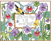 The Best Things - Cross Stitch Pattern