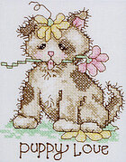 Puppy Love - Cross Stitch Pattern