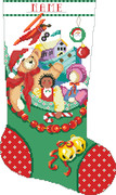 Chock Full of Toys Stocking - Cross Stitch Pattern