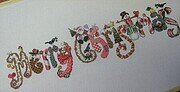 Merry Christmas - Cross Stitch Pattern