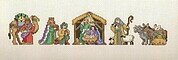 Nativity Ornaments - Christmas Cross Stitch Pattern