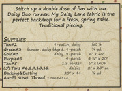 Daisy Duo - Quilt Pattern