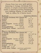 Christmas Window - Quilt Pattern