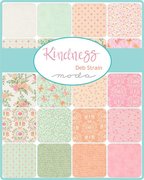 Kindness Flowers Peach - Quilt Fabric