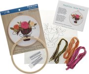 Floral Highland Cow - Embroidery Kit