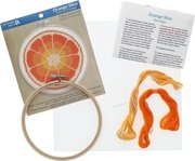 Orange Slice - Embroidery Kit