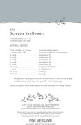 Scrappy Sunflowers - Quilt Pattern