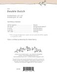 Double Dutch - Quilt Pattern