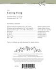 Spring Fling - Quilt Pattern