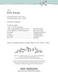 Gift Swap - Quilt Pattern