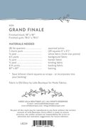 Grand Finale - Patriotic Quilt Pattern