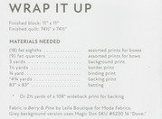Wrap It Up - Christmas Quilt Pattern