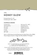 Honey Glow - Quilt Pattern