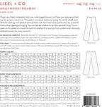 Hollywood Trousers - Sewing Pattern