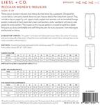 Peckham Women's Trousers - Sewing Pattern
