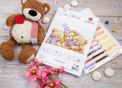 Three Party Bears - Cross Stitch Kit 