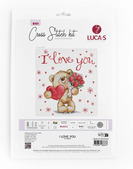 I Love You - Valentines Cross Stitch Kit  
