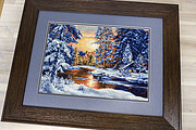 Winter Landscape - Cross Stitch Kit