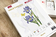 May Iris - Cross Stitch Kit