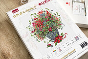 December Bouquet - Cross Stitch Kit