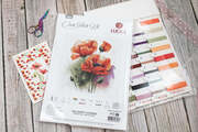 The Poppy Flowers - Cross Stitch Kit 