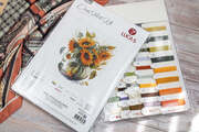 Vase with Sunflower - Cross Stitch Kit 