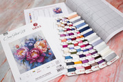 The King of Flowers - Counted Cross Stitch Kit