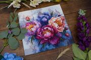 The King of Flowers - Counted Cross Stitch Kit