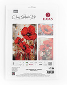 The Vibration of Poppies - Cross Stitch Kit