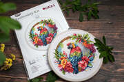 The Tropical Parrot - Cross Stitch Kit
