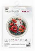 Composition With Poppies - Cross Stitch Kit